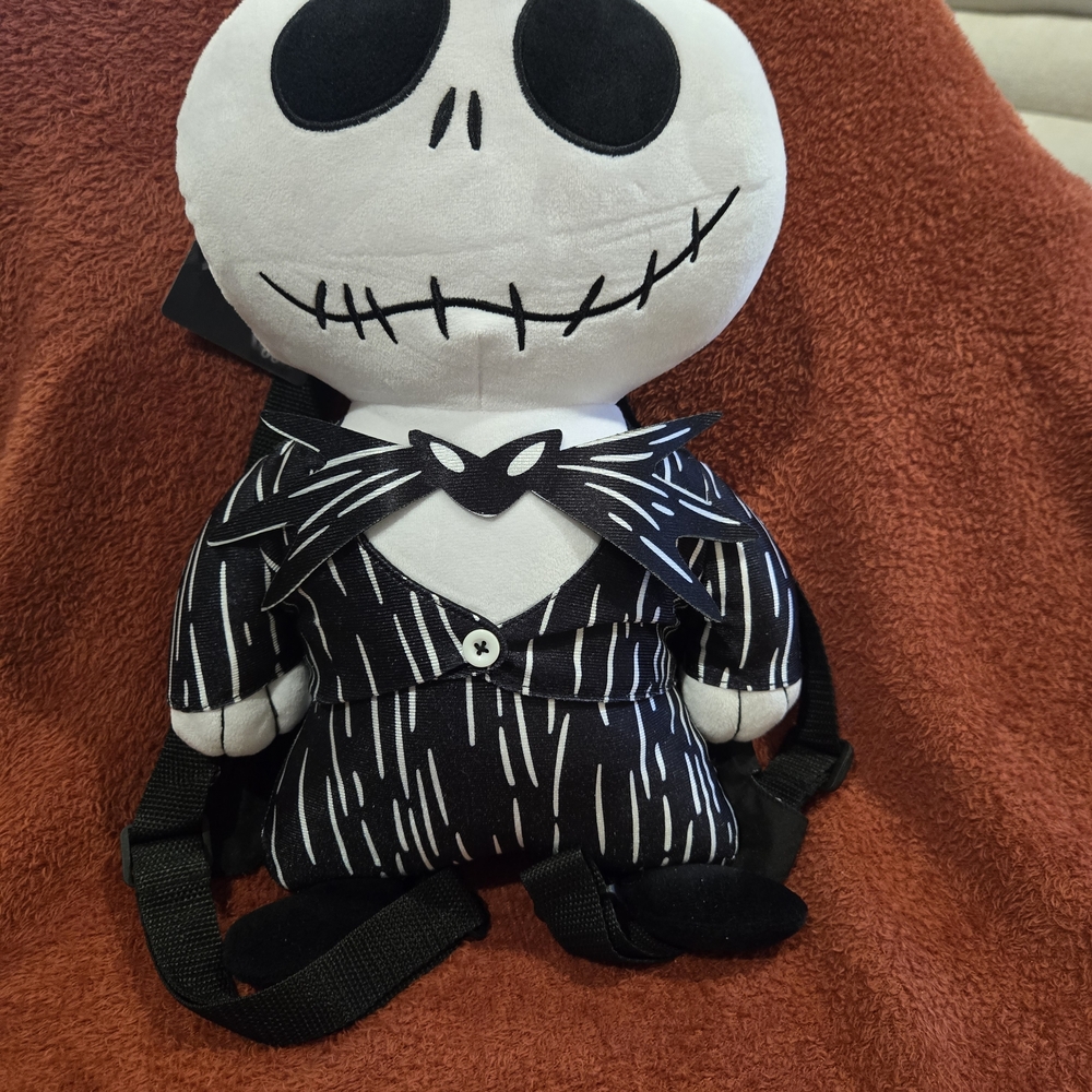 Disney Black and White Nightmare Before Christmas Backpack